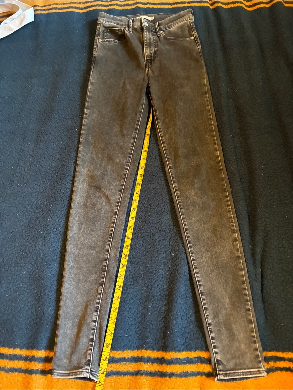 Levi’s premium Mile high super skinny jeans